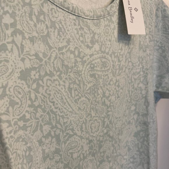 NWT VERA BRADLEY Short Sleeved Night Dress/Gown for Women Size Medium Relaxed - Picture 3 of 3